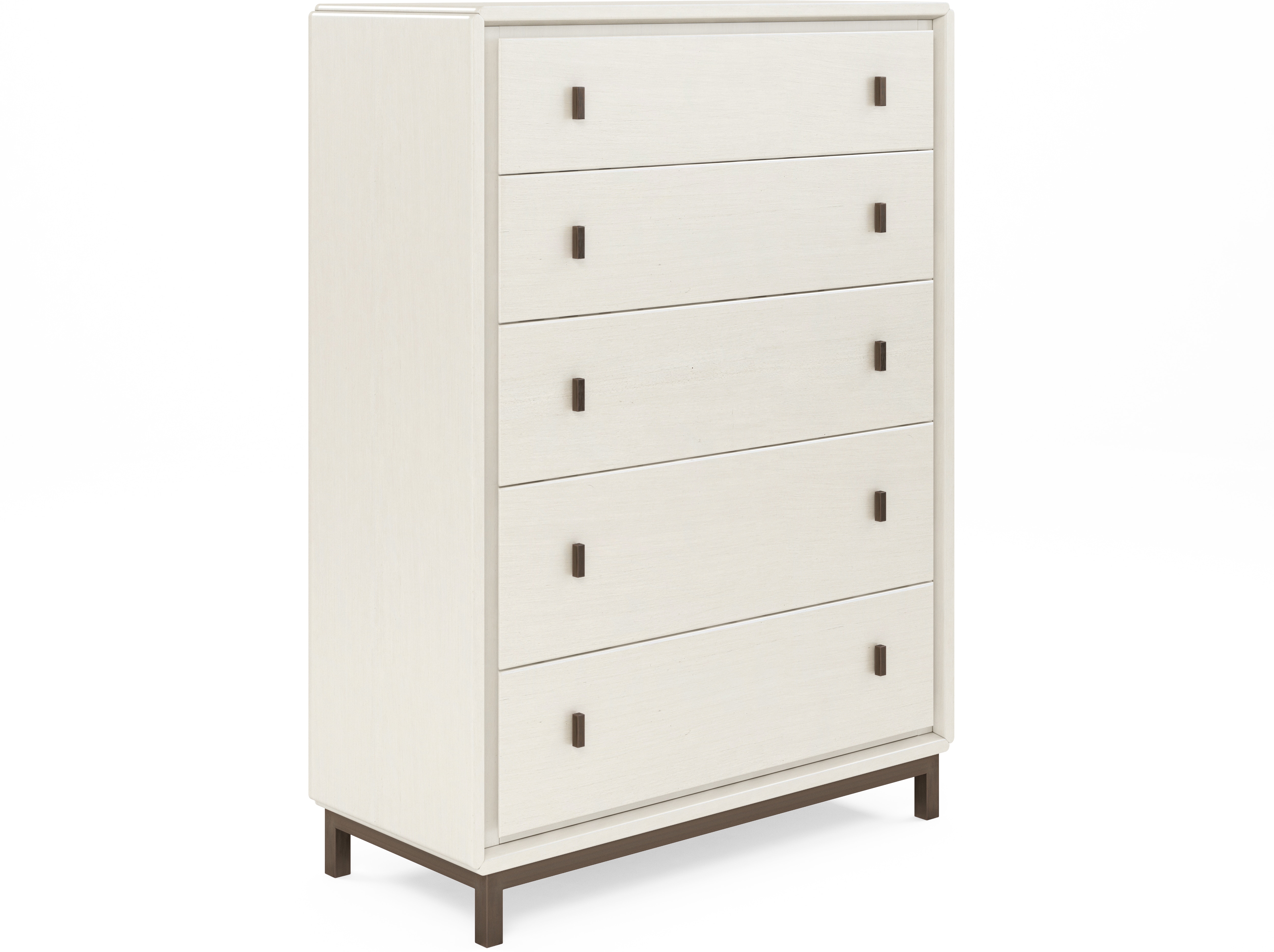 Four-Drawer Rectangular Chester - Tall Chest of Drawers for Stylish