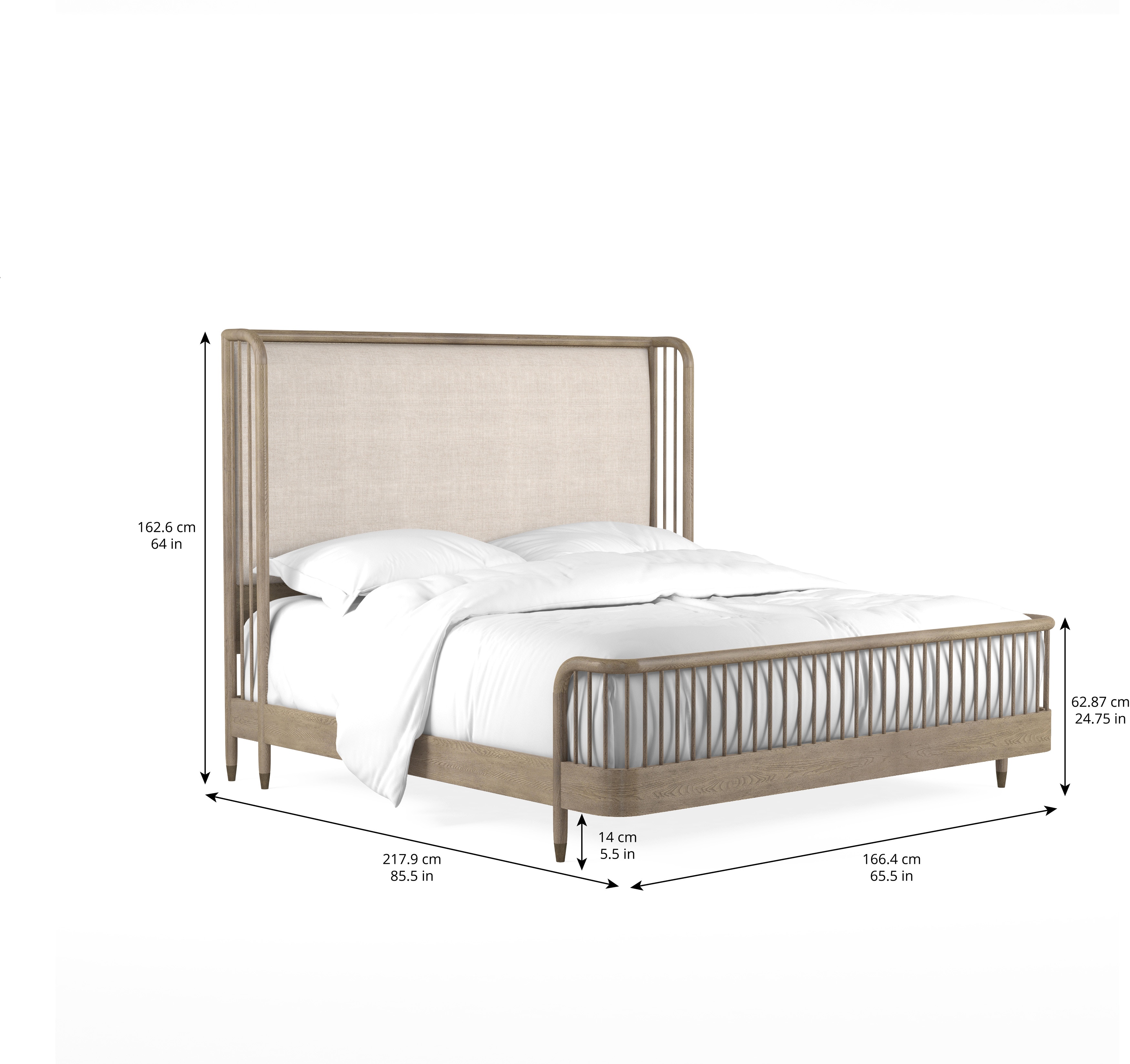 Will 5 0 Upholstered Shelter Bed