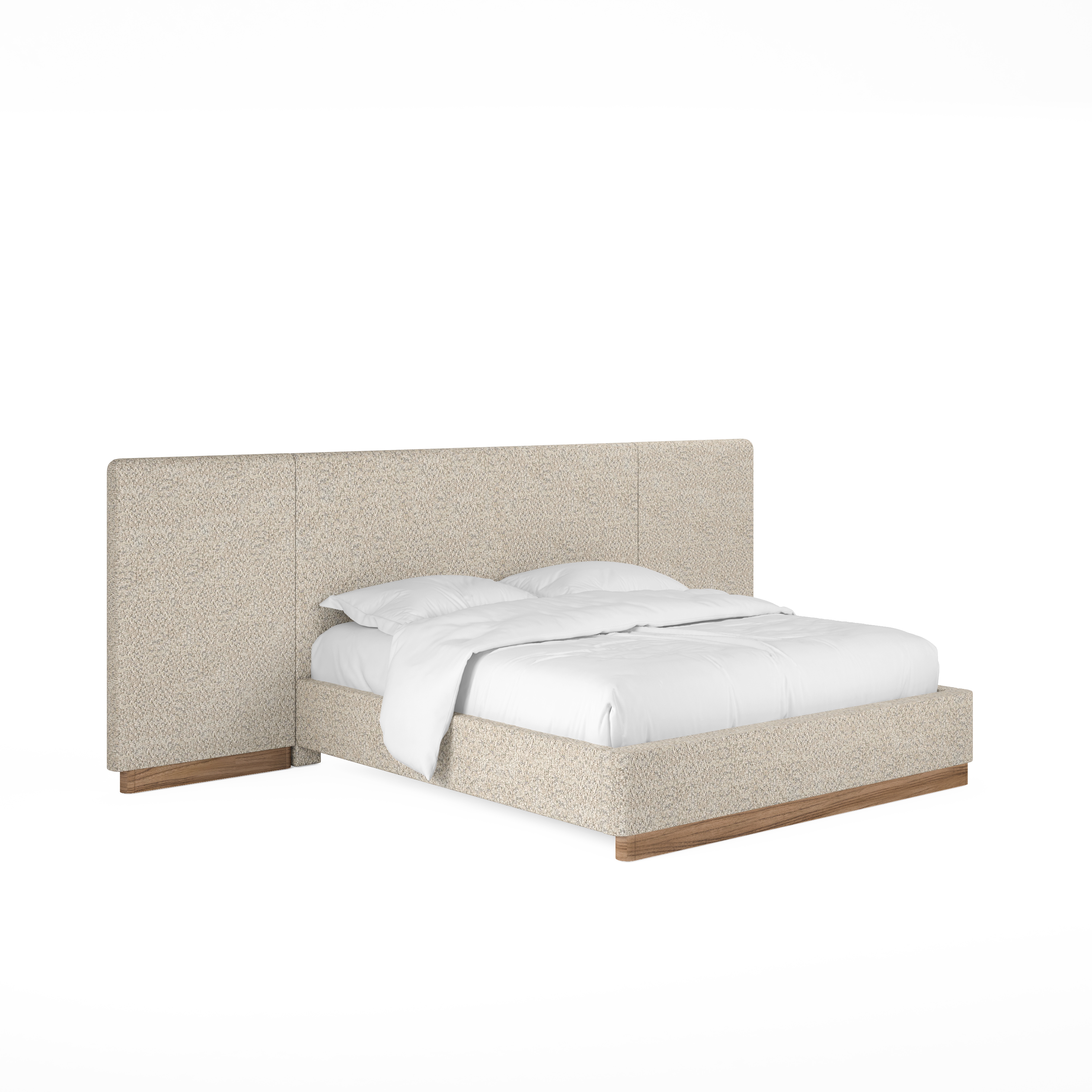 ART Furniture Bedroom Portico6/0 Upholstered Wall Bed with End Panel