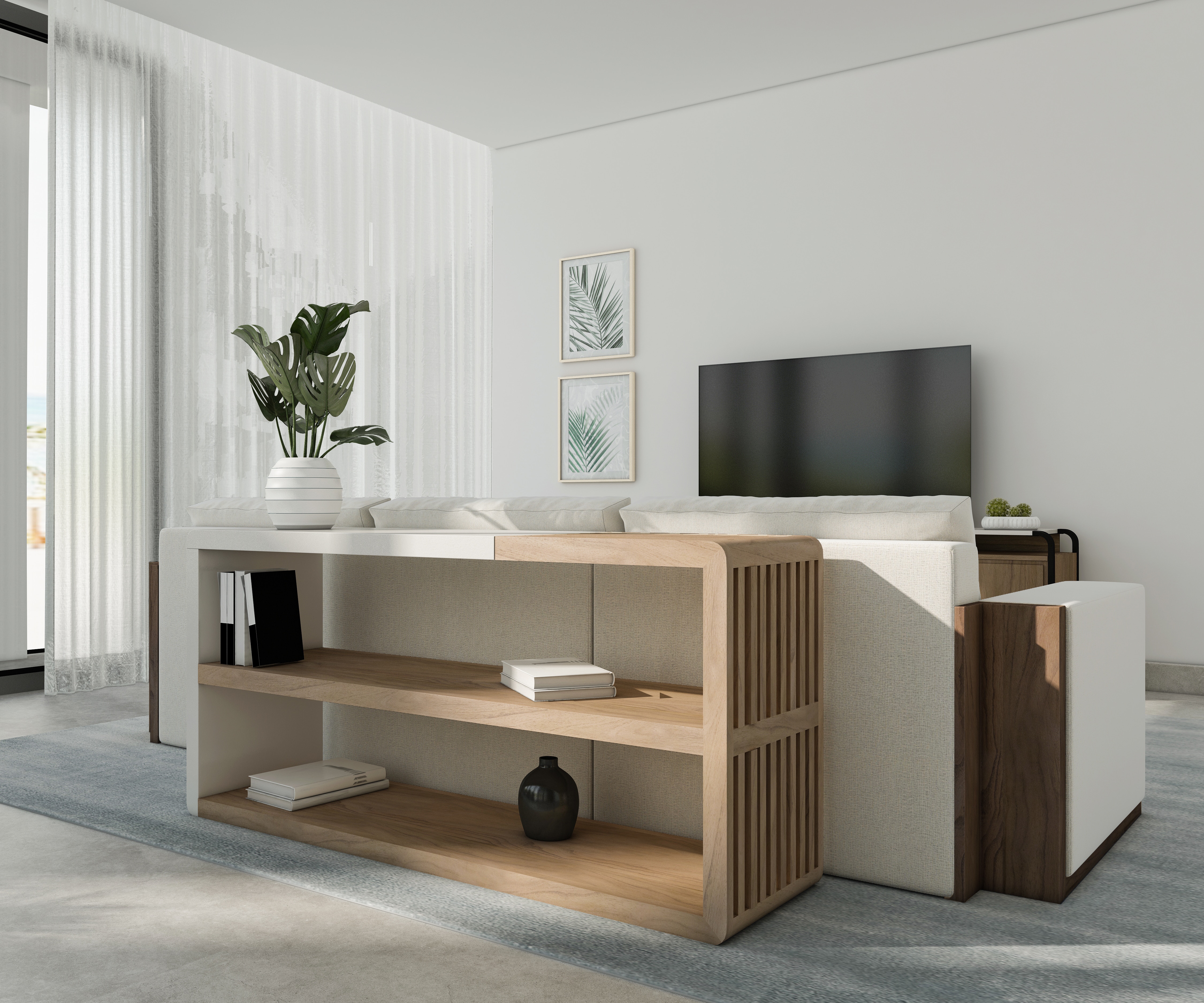 ART Furniture Living Room PorticoSofa Console 3233073351 Kemper