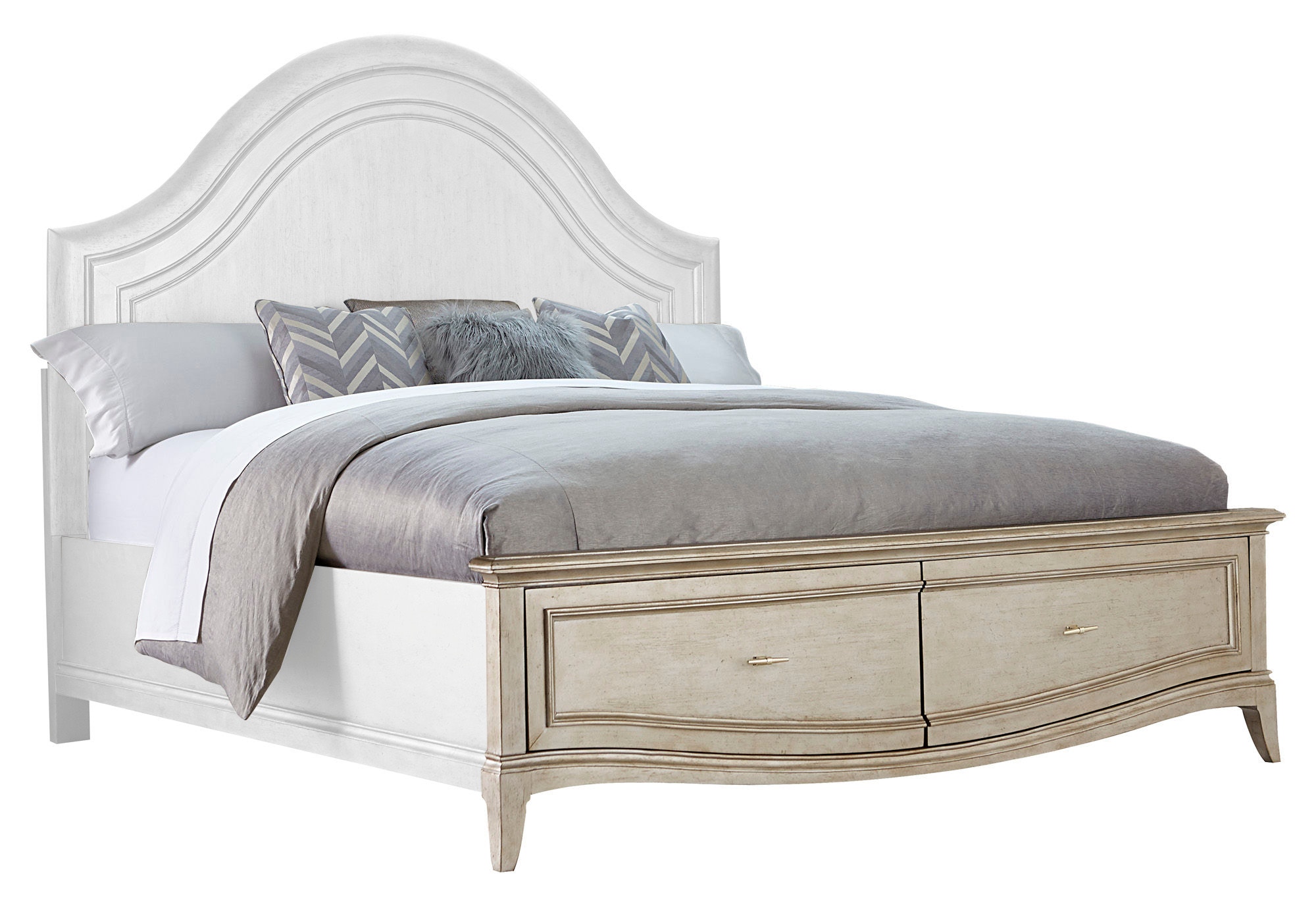feerieさま Liberty Furniture Summer House 607-BR13 Arched Queen Panel