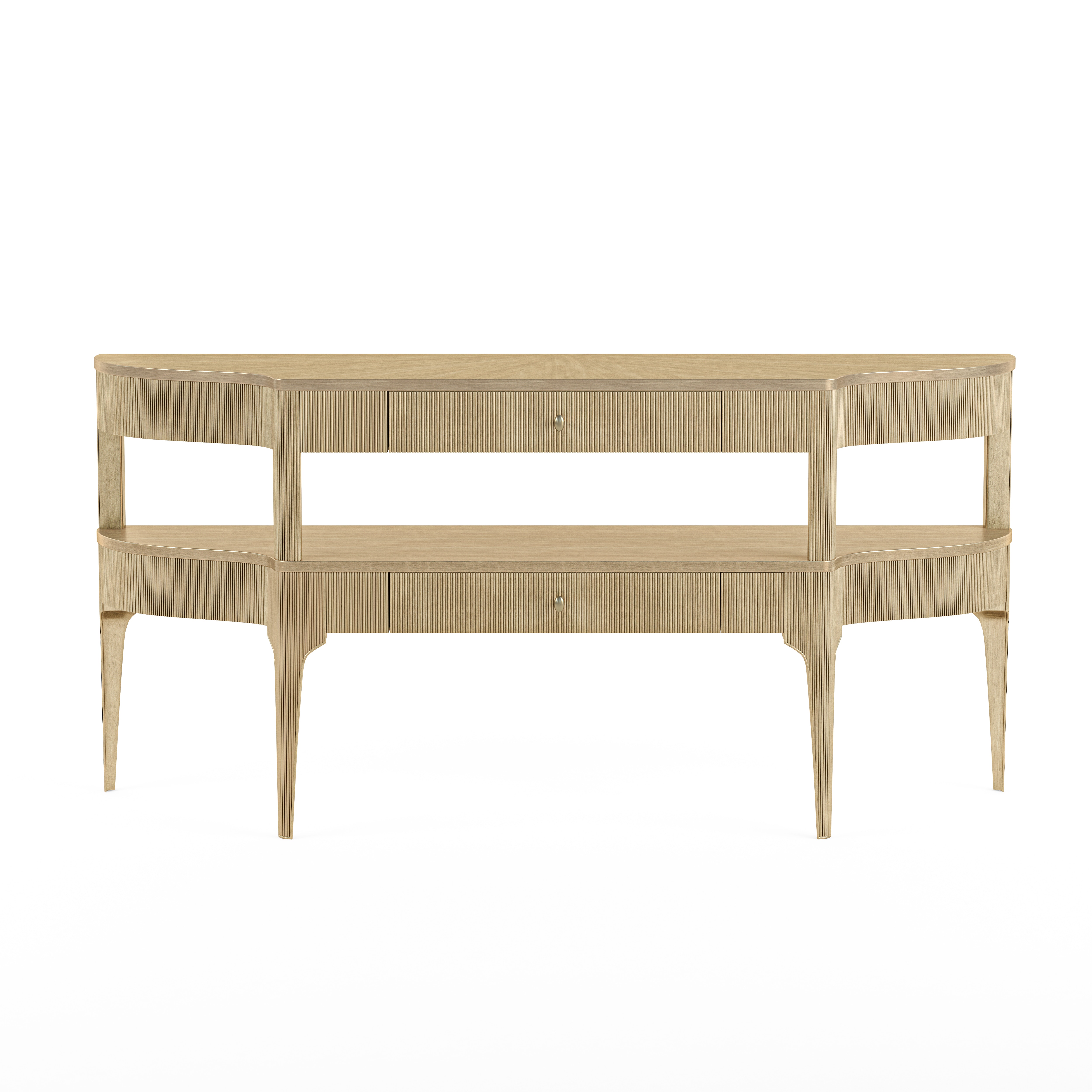 ART Furniture Home Entertainment NovaSofa/Media Console Quartz 8523172006 Woodbridge Interiors