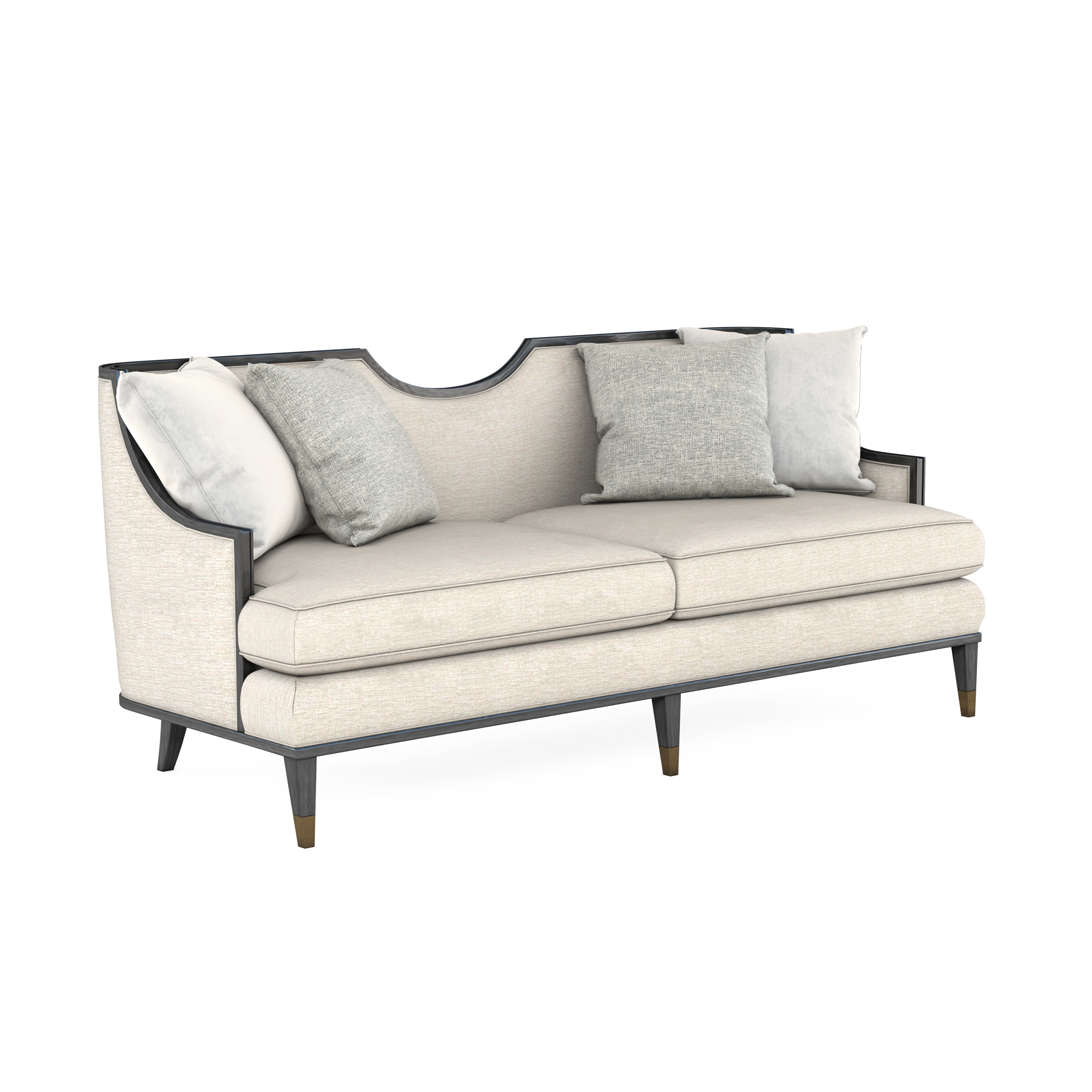 ART Furniture Living Room Harper Onyx Sofa 161501-5021AA - Carol