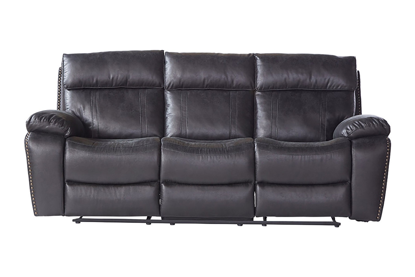 Hughes Furniture Double Recline Sofa 15126DRSRM