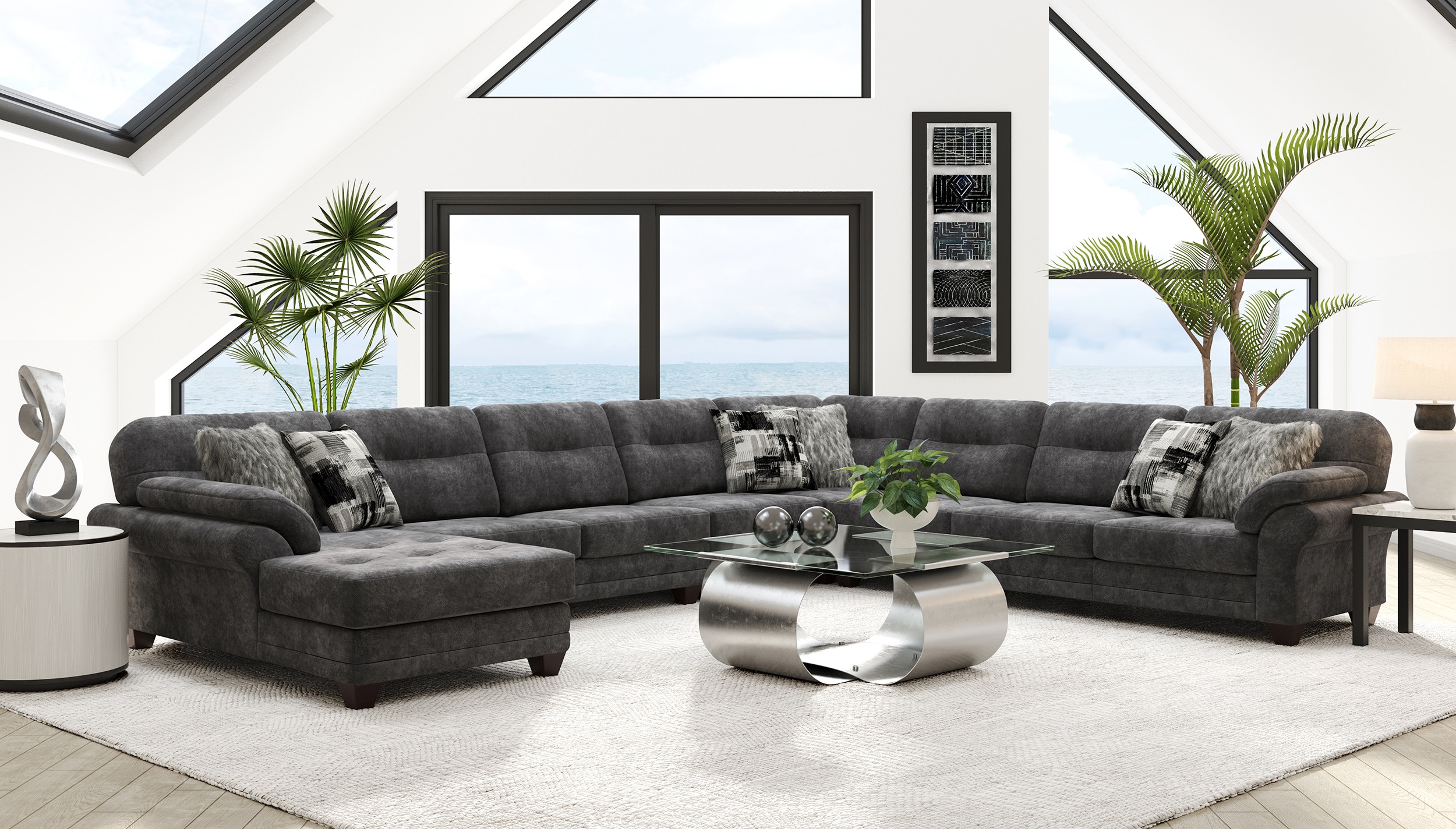 Reidshire sectional outlet