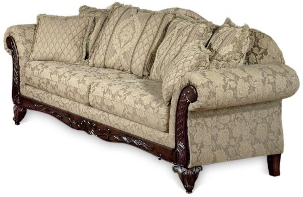 Hughes Furniture Living Room Sofa 7650FRS - Seiferts ...