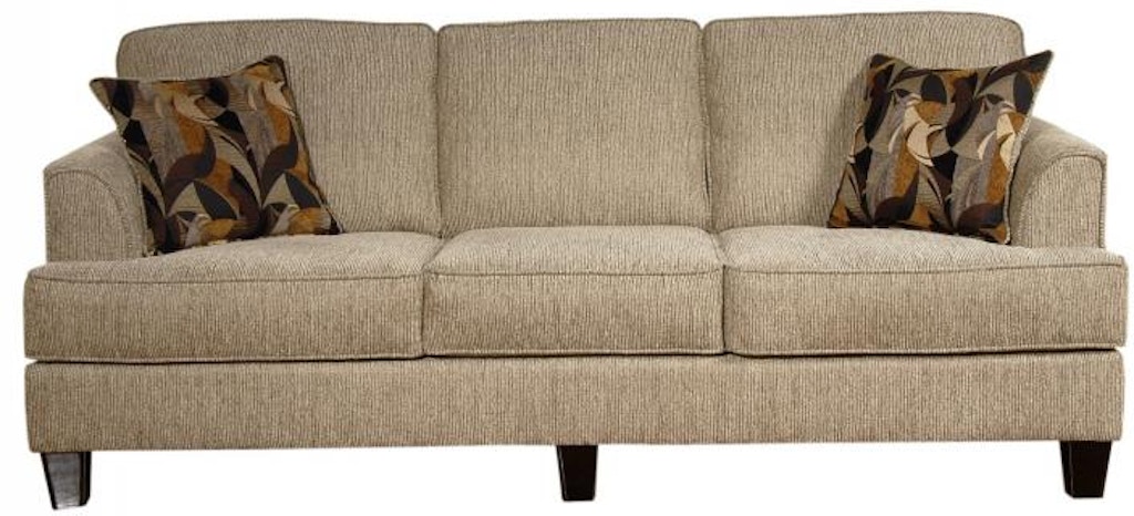 Hughes Furniture Living Room Sofa 5600S - Carol House ...