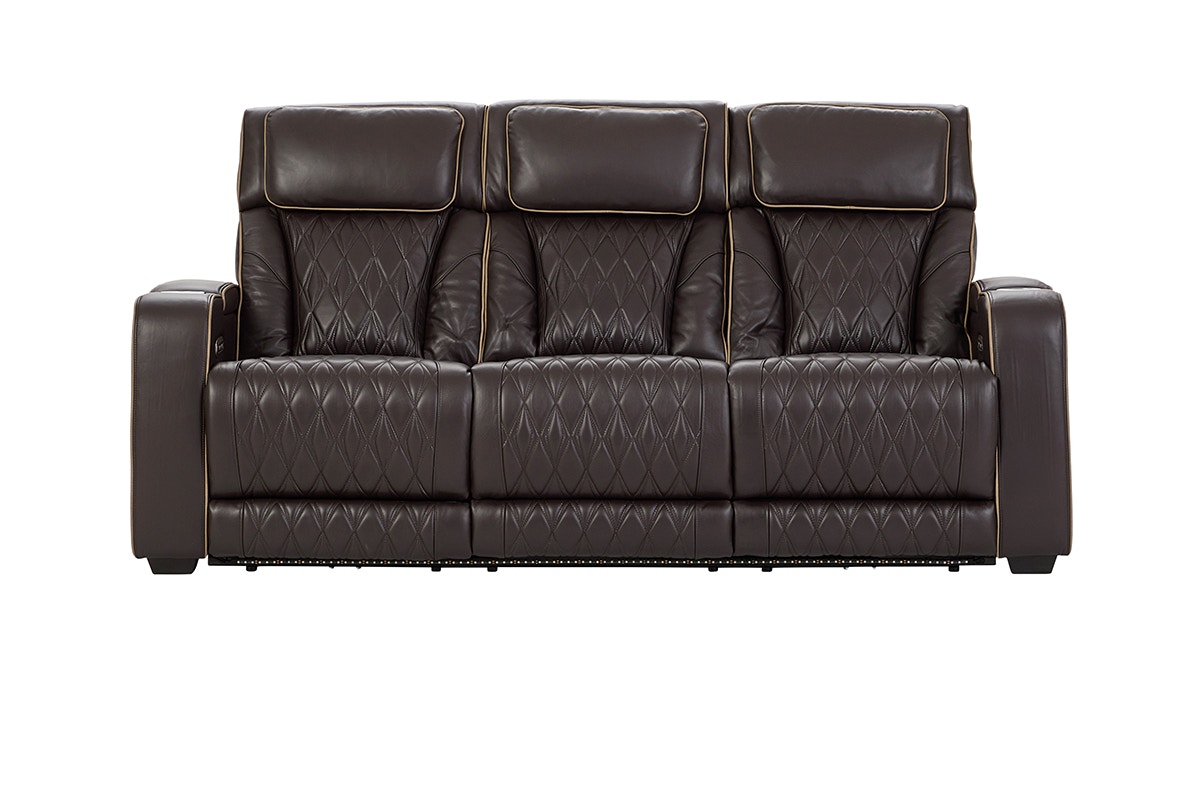 Hughes Furniture Living Room Double Reclining Sofa 83608DRS - Haynes ...