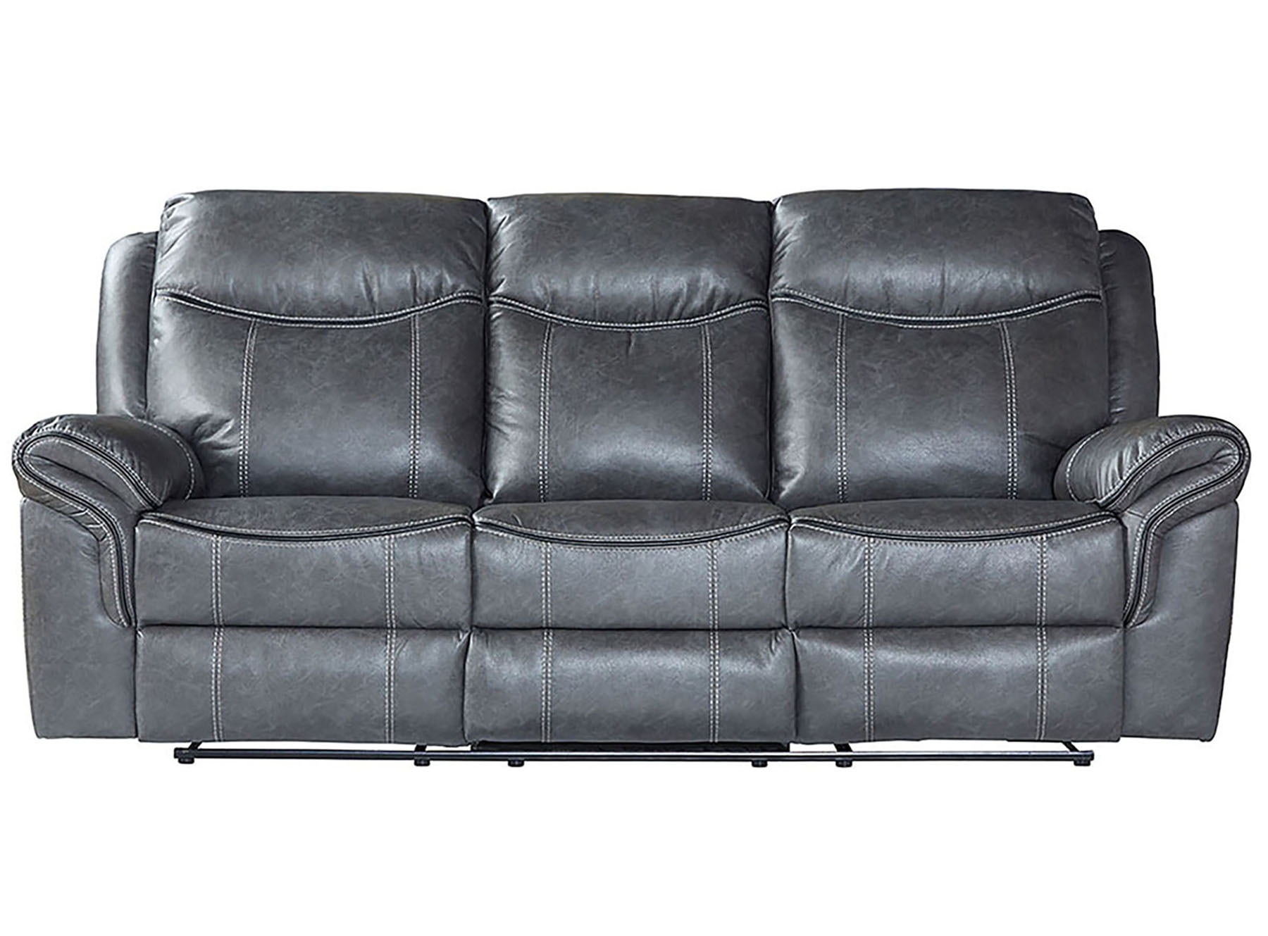 Hughes Furniture Double Reclining Sofa 8692DRSPG
