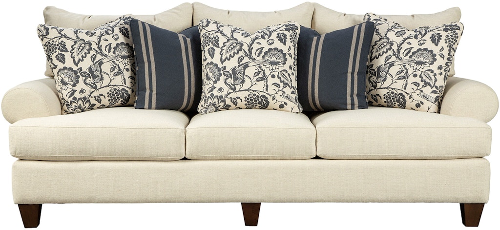 Paula Deen By Craftmaster Living Room Sofa P781650bd Stacy