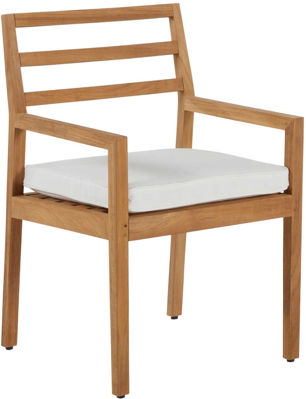 Summer Classics Outdoor Patio Santa Barbara Teak Arm Chair 27904