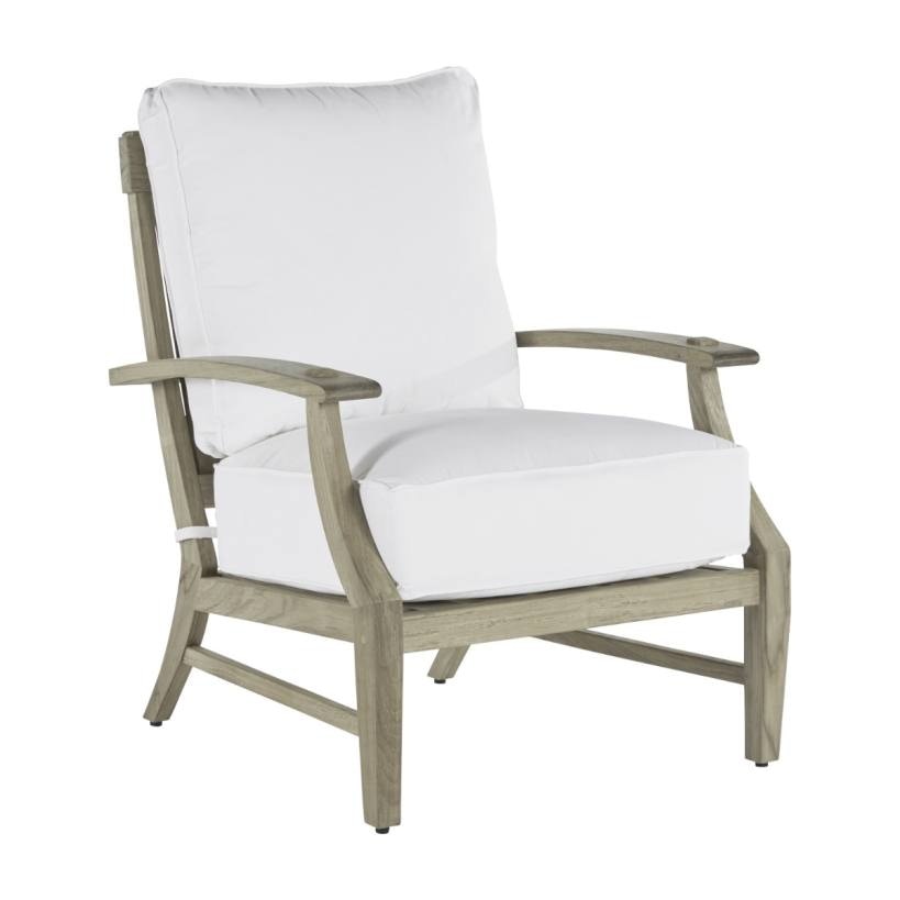 Summer Classics Outdoor Furniture Croquet Teak Lounge Chair 2837