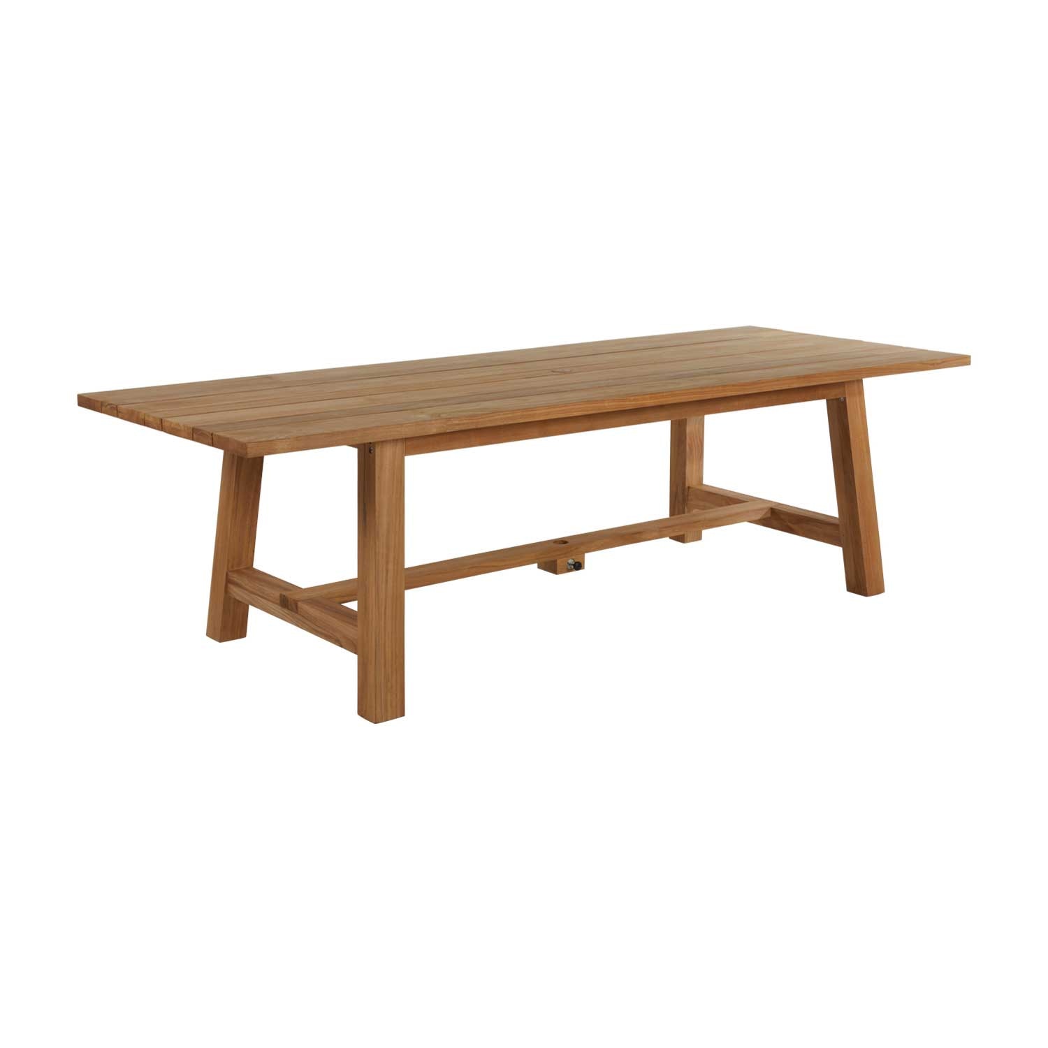 Teak rectangular best sale dining table