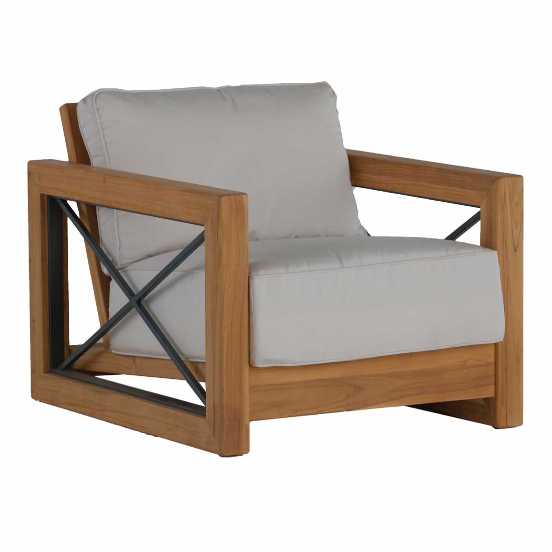 Malta teak store lounge chair