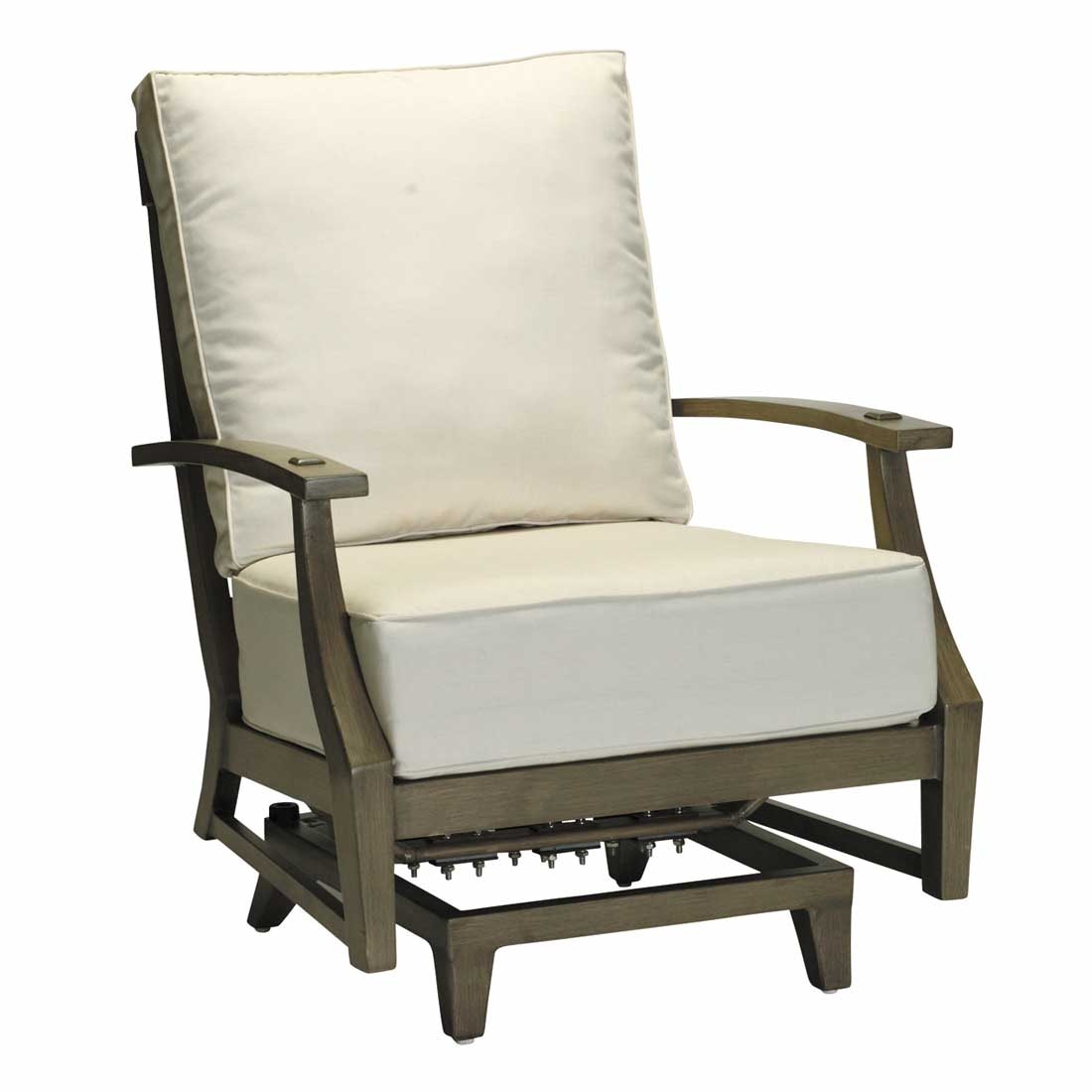 aluminum spring chair