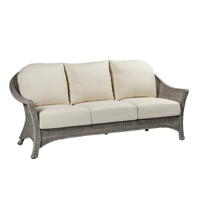 Summer Classics Outdoor Furniture Regent Woven Sofa 3526 | Hickory