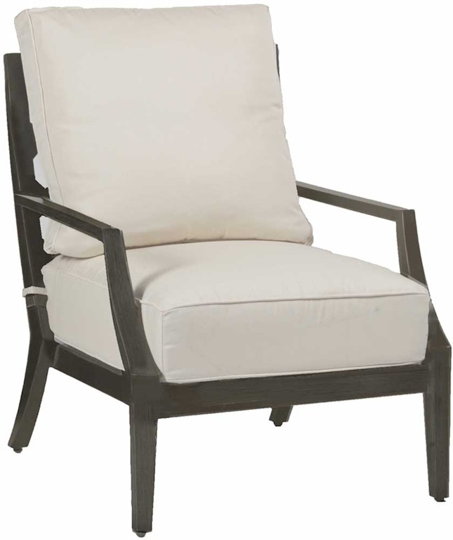 Summer Classics Outdoor Patio Lattice Lounge Chair 450731 Wells