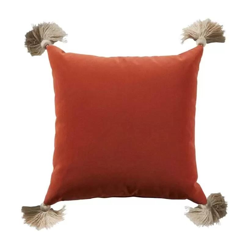 Summer Classics Decorative Pillows and Blankets Solid Velvet Terracotta