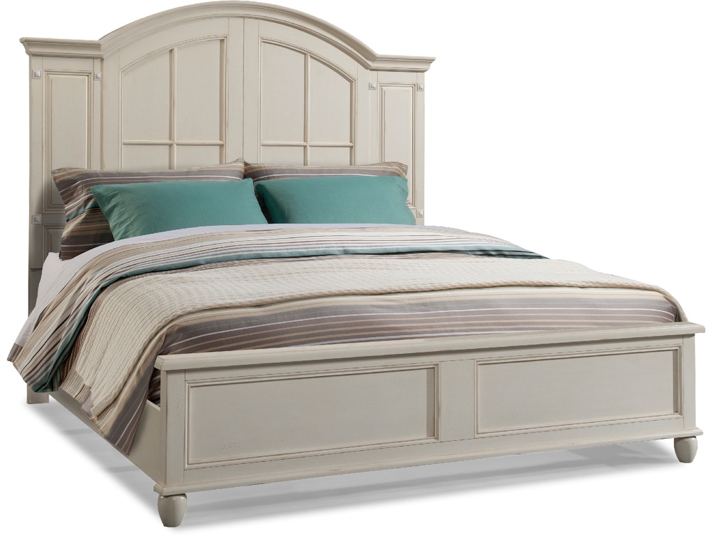 Klaussner International Bedroom Sea Breeze Queen Bed Complete 425