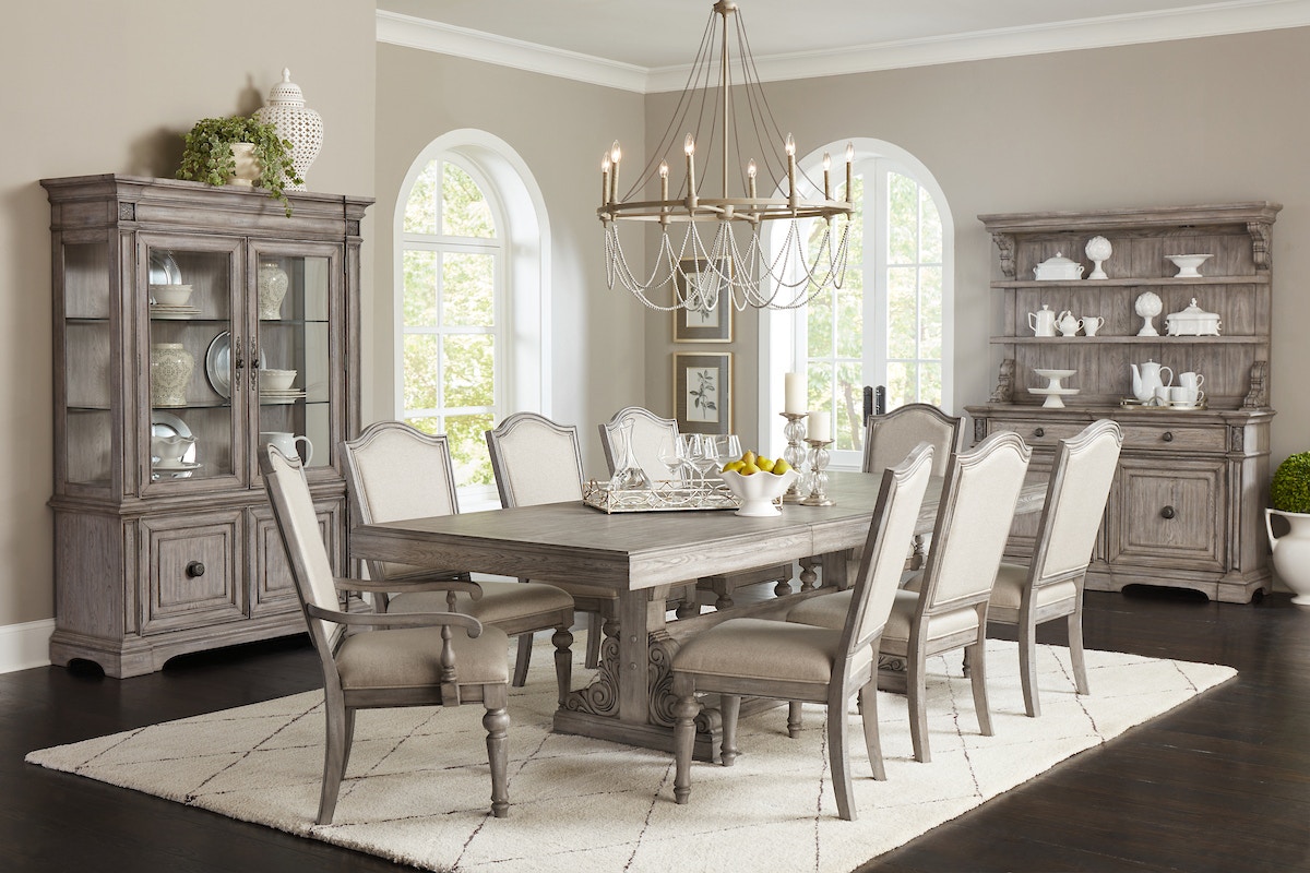 alexandria antique dining set