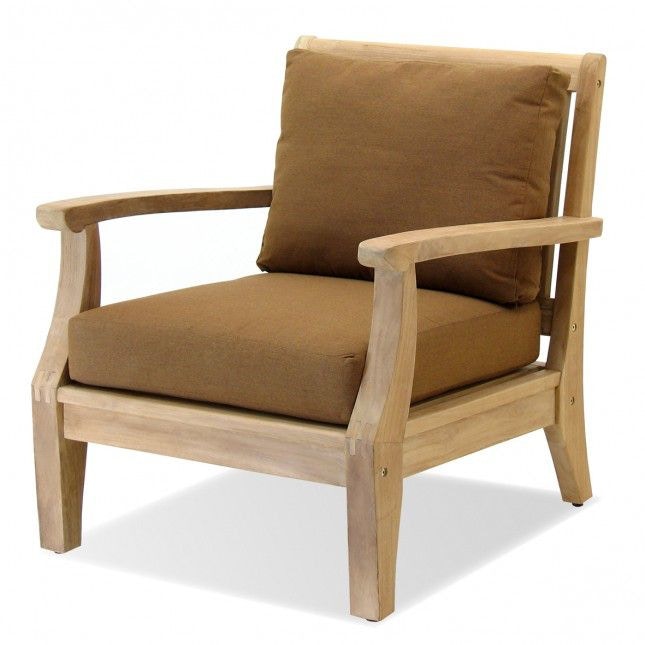 North Cape Outdoor Furniture Laguna Teak Lounge Chair NC2015C - Aminis