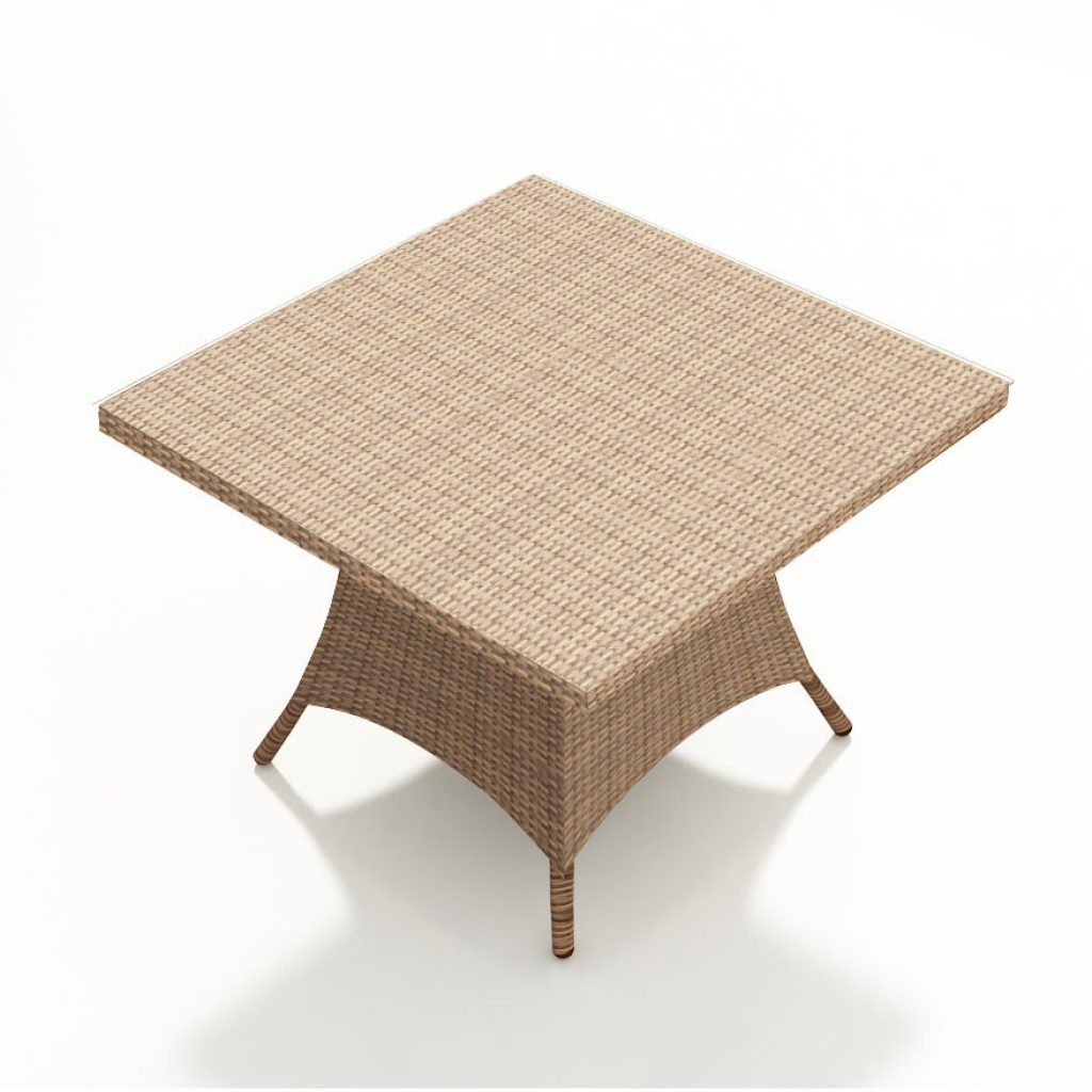 North Cape Outdoor Patio Dining Table With Umbrella Hole Nc415dt 48 Maynard S Home Furnishings