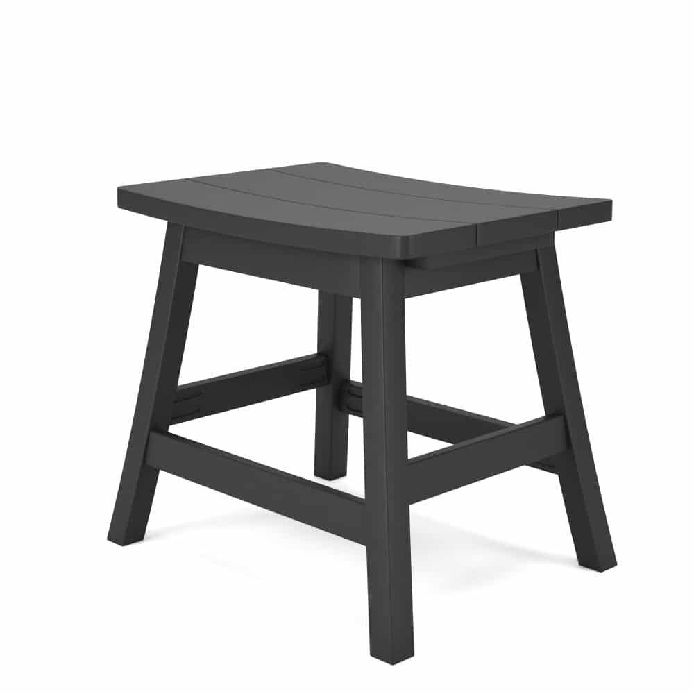 North Cape Outdoor Furniture Oceanview Saddle Stool Poly Lumber