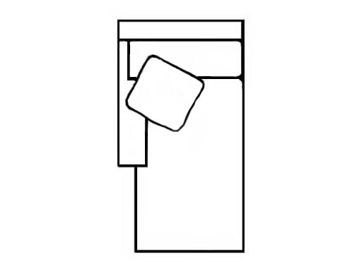 MicroD 42 LAF Chaise 42 LAF Chaise