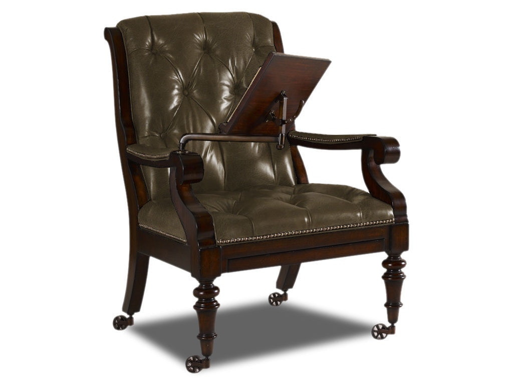 MicroD Kalahari Tufted Back Leather Reading Chair LL1689-11
