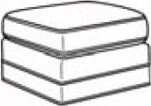 MicroD Ottomans PDS2 Ottoman