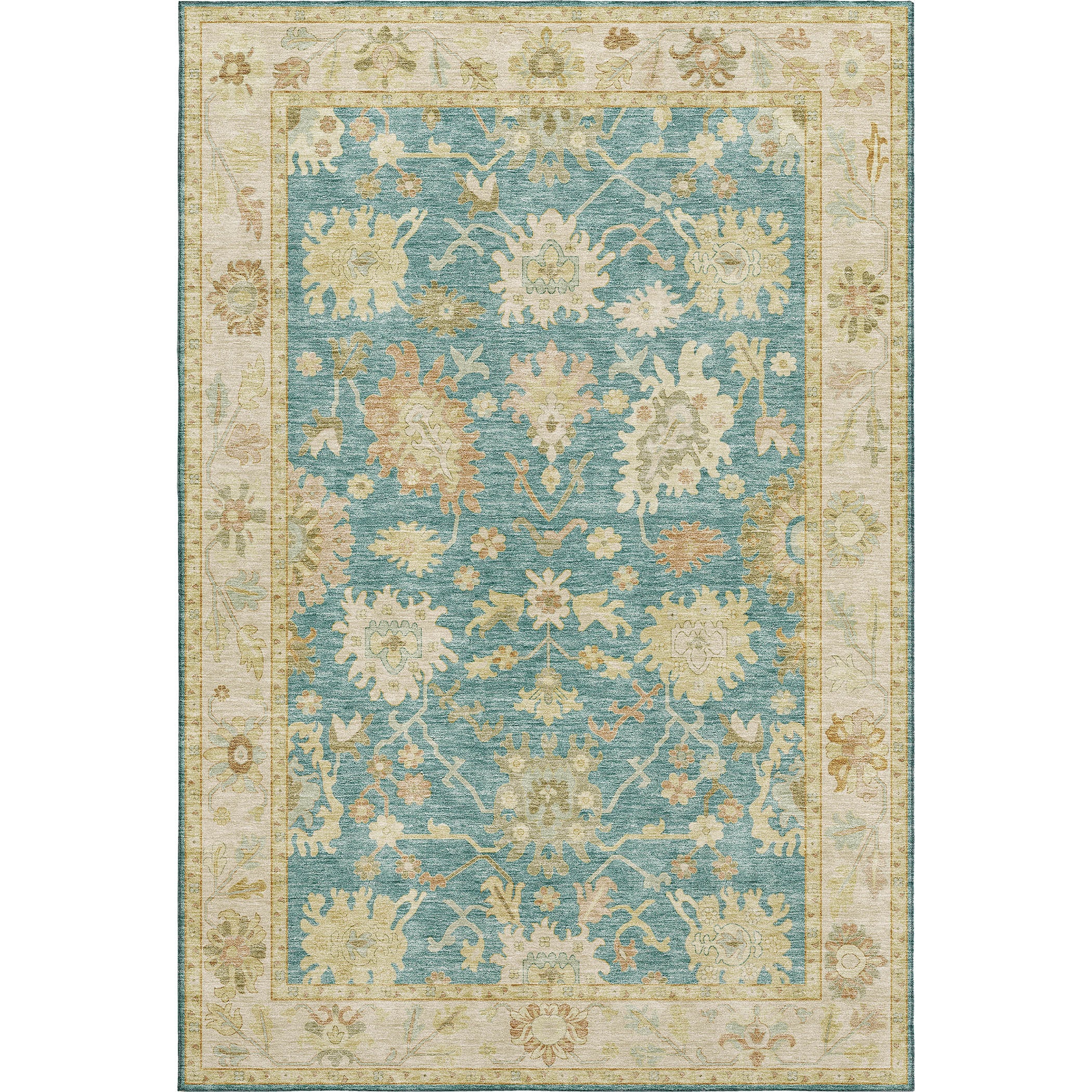  Hatay HY2-Teal Rug HY2-Teal