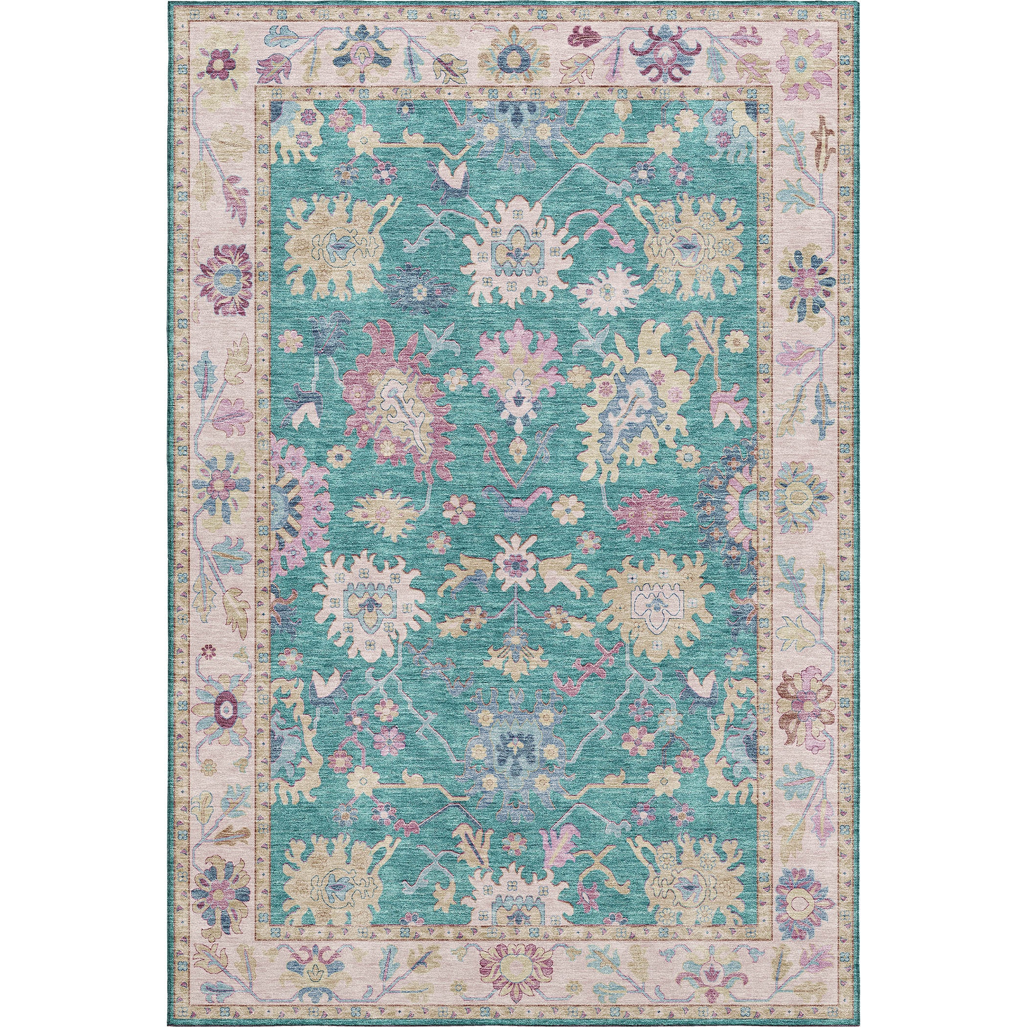  Hatay HY7-Teal Rug HY7-Teal
