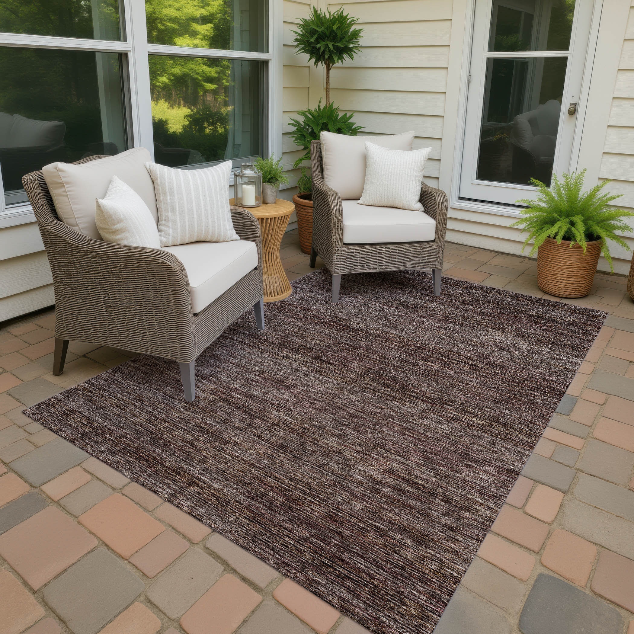 Dalyn Rug Company Outdoor Rugs Luxury Washable Indoor/Outdoor Soft