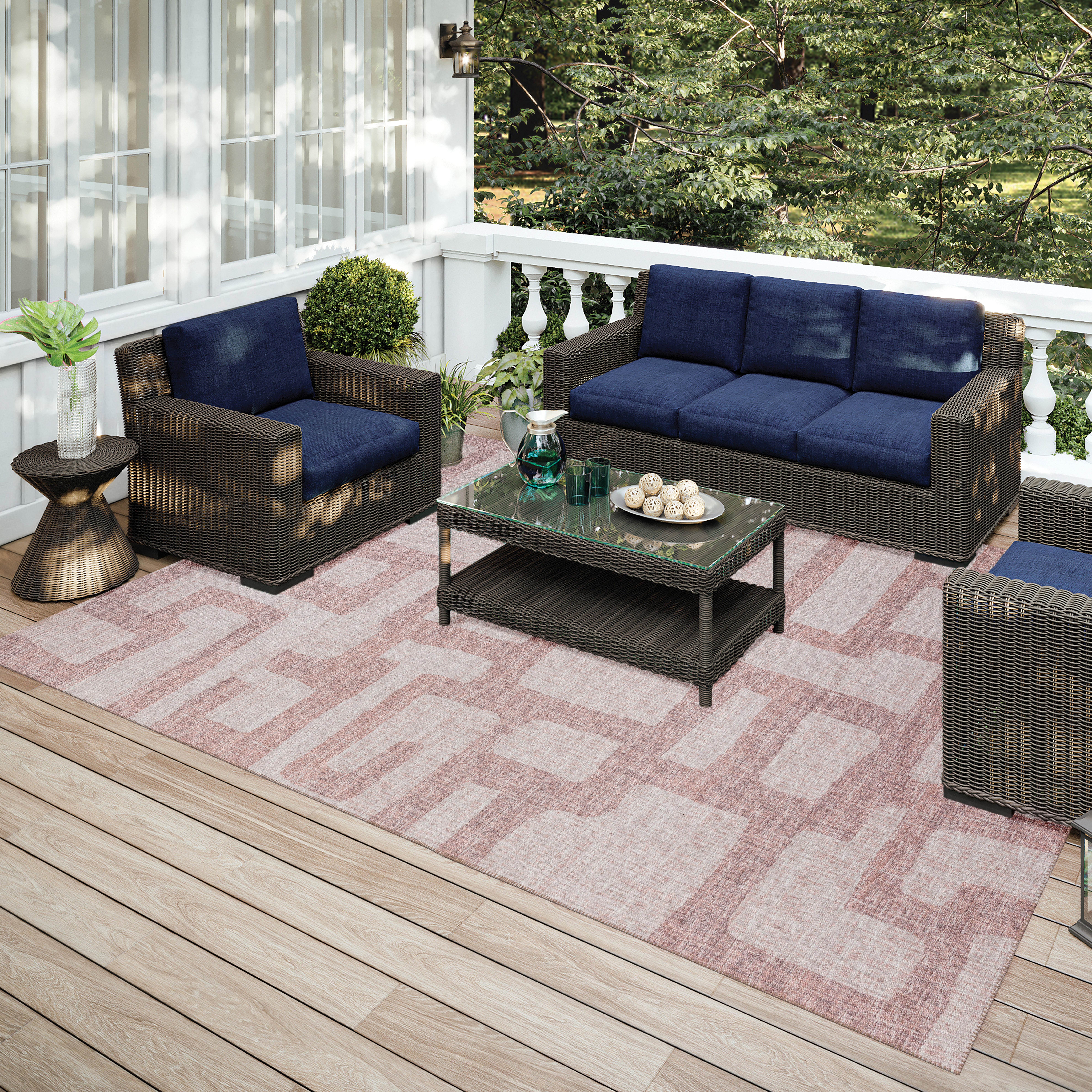 Dalyn Rug Company Area Rugs Machine Washable Indoor/Outdoor Sedona