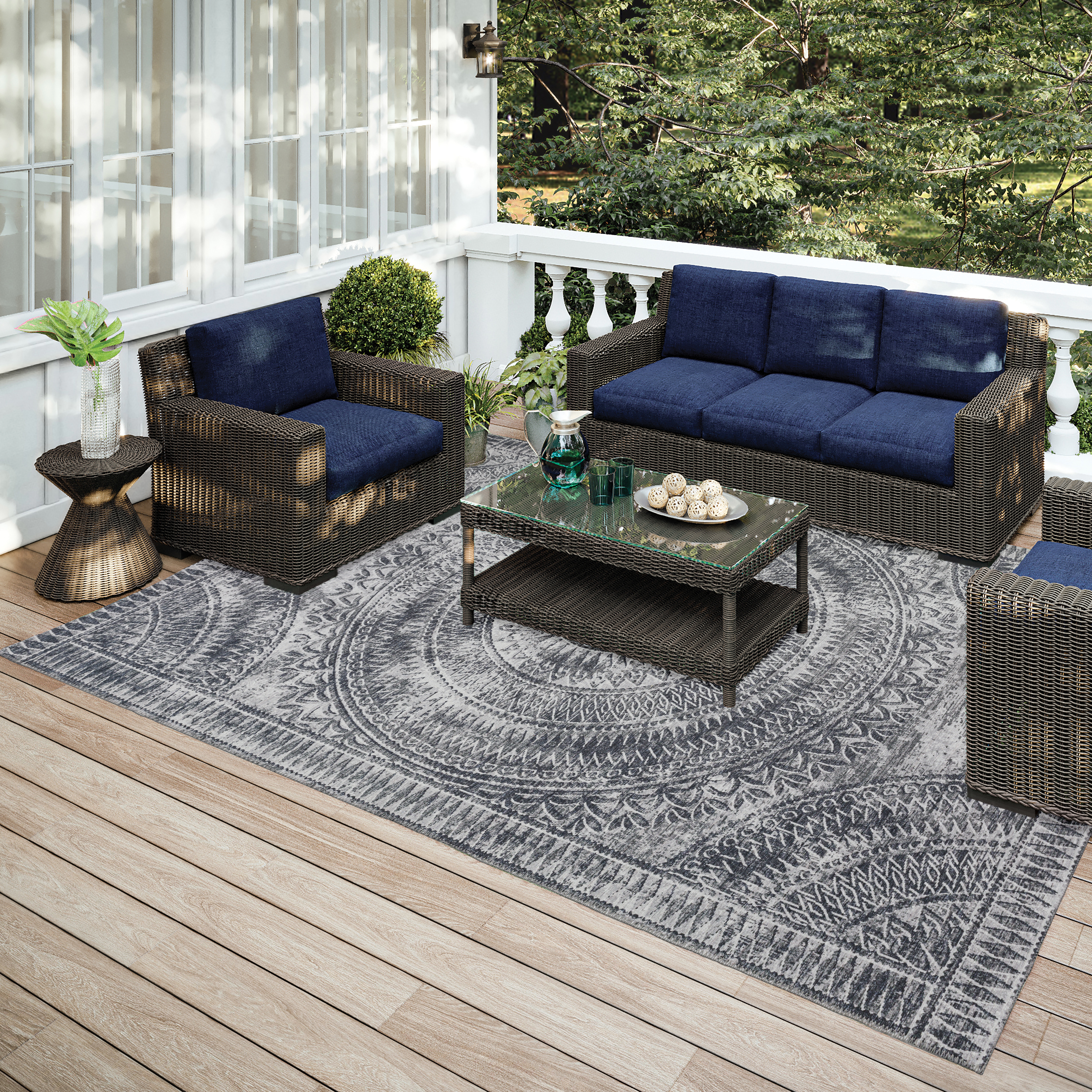 Dalyn Rug Company Area Rugs Machine Washable Indoor/Outdoor Sedona
