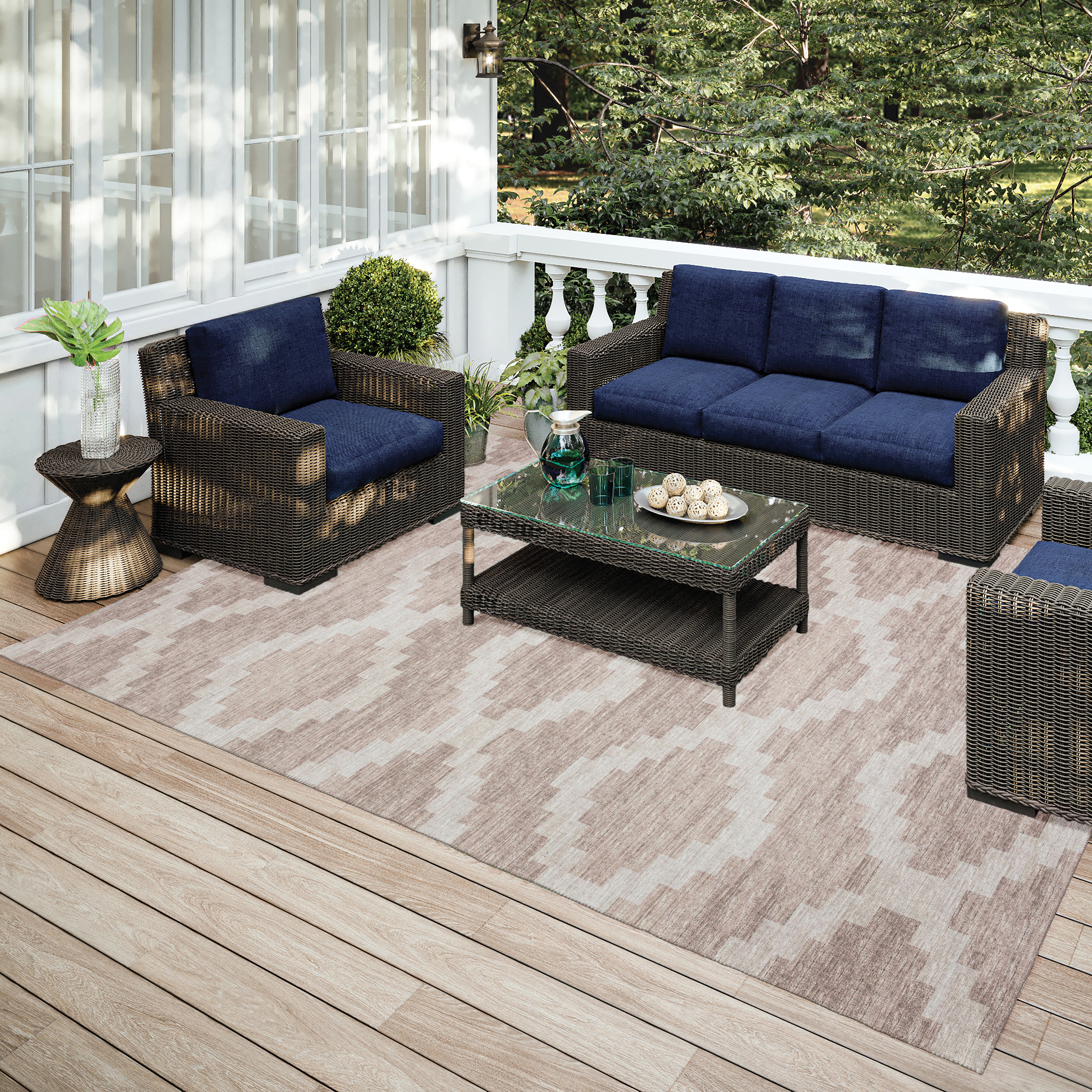 Dalyn Rug Company Area Rugs Machine Washable Indoor/Outdoor Sedona