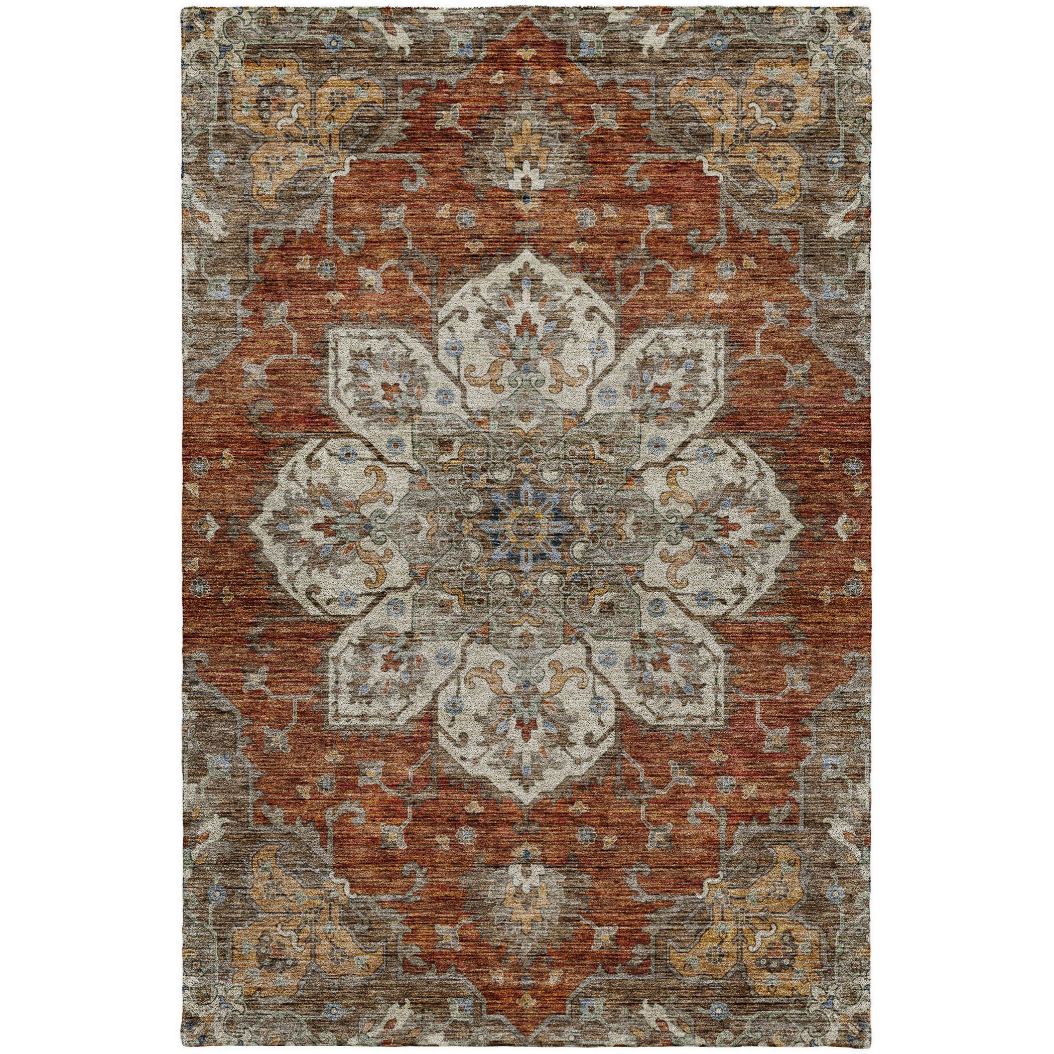  Silk Road SR6-Paprika Rug SR6-Paprika