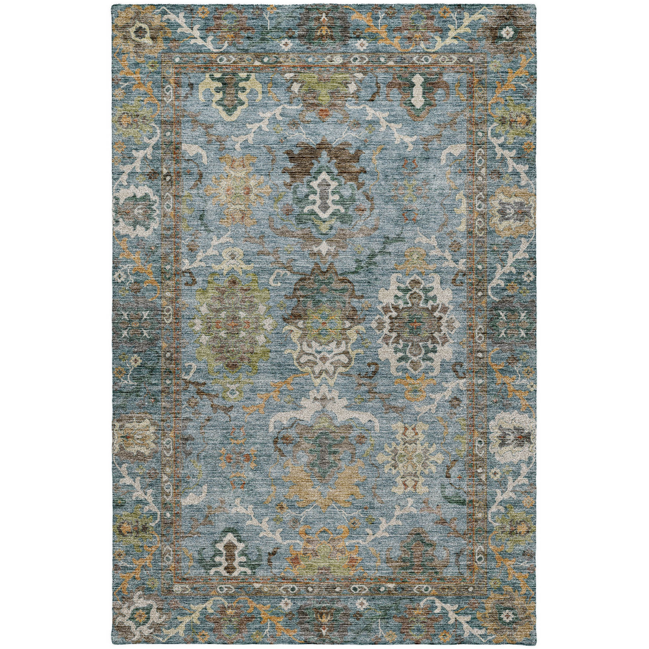  Silk Road SR8-Aqua Rug SR8-Aqua