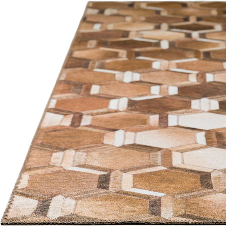 Dalyn Rug Company Area Rugs Indoor/Outdoor Stetson SS1 Bison Washable 6 ...
