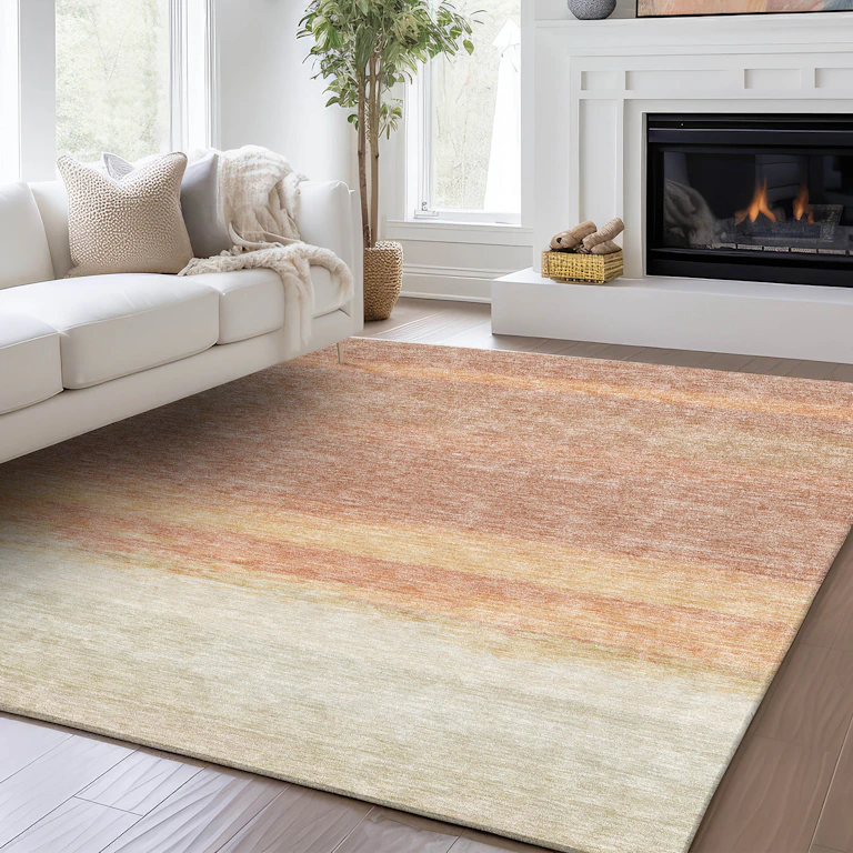 Dalyn Rug Company Area Rugs Luxury Washable Trevi TV2 Salmon 3' x 5 ...