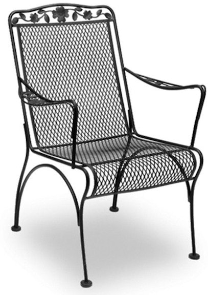 Meadowcraft Outdoor Patio Dogwood Dining Chair 7611400 02