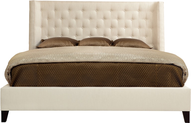 Bernhardt Interiors Upholstered Bed Program Maxime Fabric Shelter Bed K1526