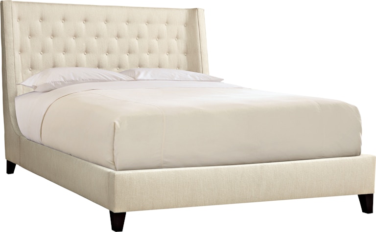 Bernhardt Interiors Upholstered Bed Program Maxime Fabric Shelter Bed K1247