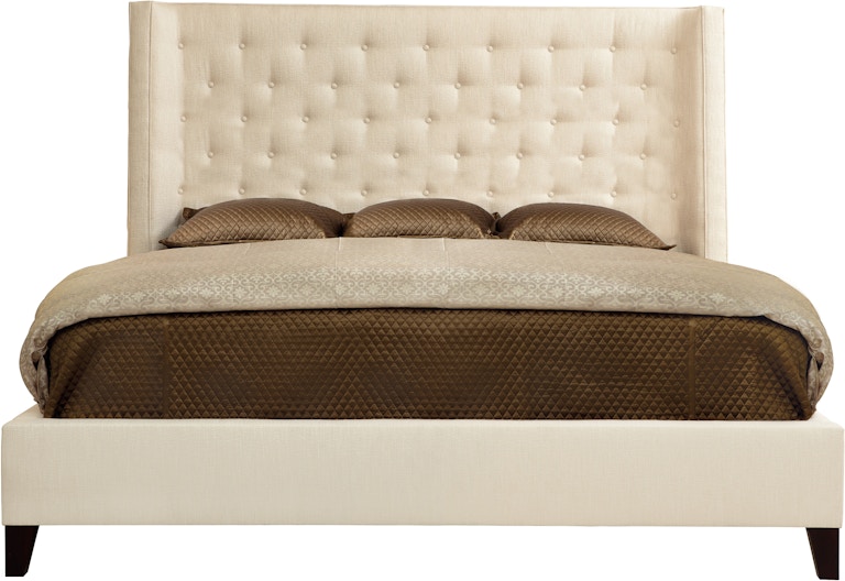 Bernhardt Interiors Upholstered Bed Program Maxime Fabric Shelter Bed K1002