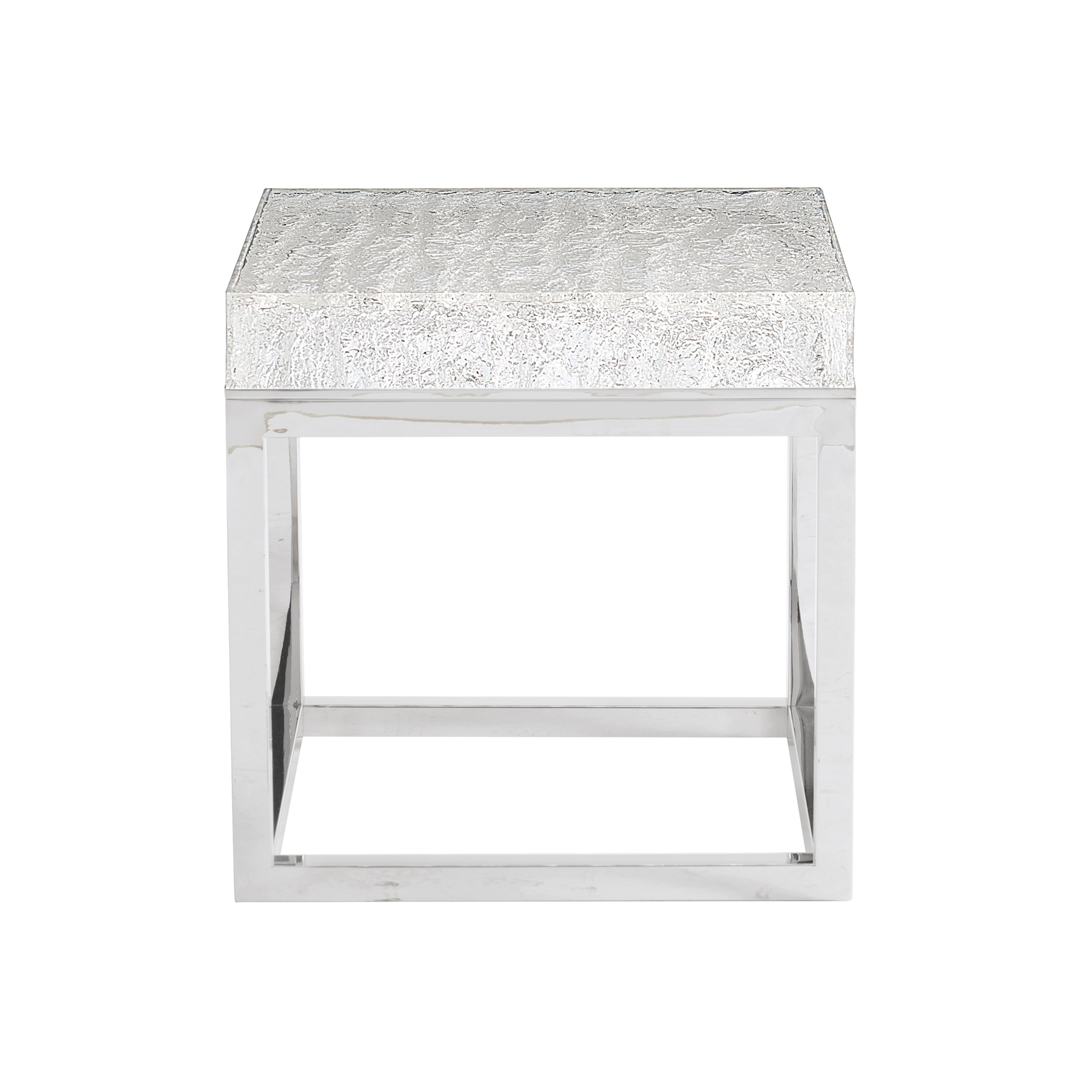 Bernhardt Interiors Living Room Arctic Side Table 375103 Carol House