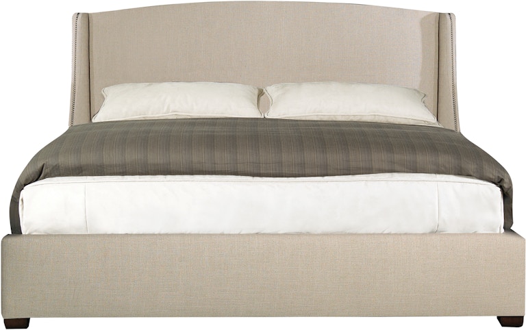 Bernhardt Interiors Upholstered Bed Program Cooper Fabric Shelter Bed K1450