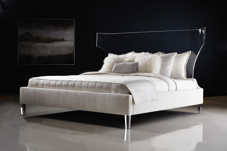 Bernhardt Interiors Upholstered Bed Program Estella Fabric Headboard 301HA56