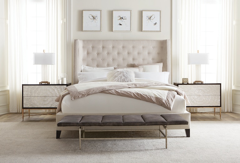 Bernhardt Interiors Upholstered Bed Program Maxime Fabric Headboard 323H74Q
