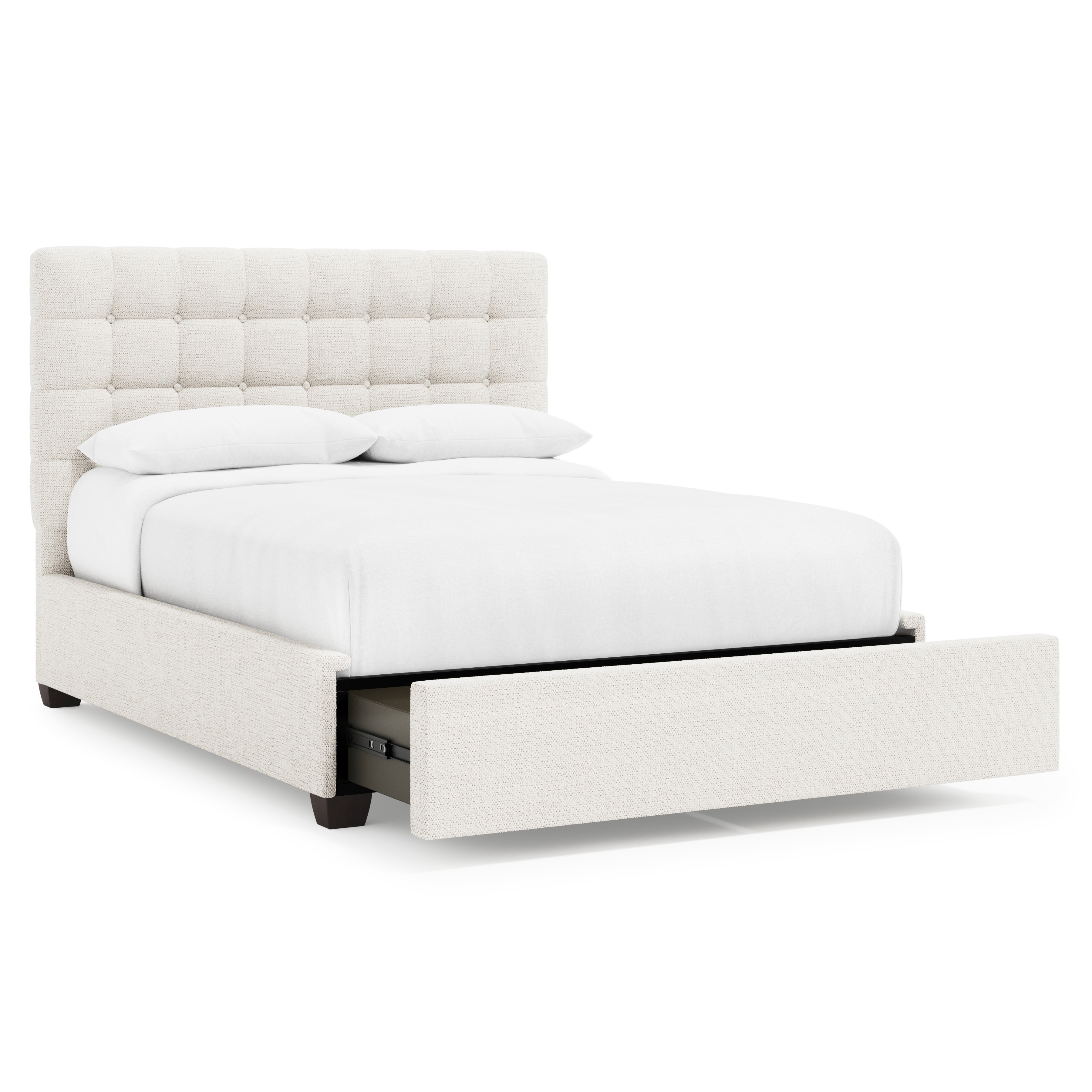  Avery Fabric Storage Panel Bed K2155