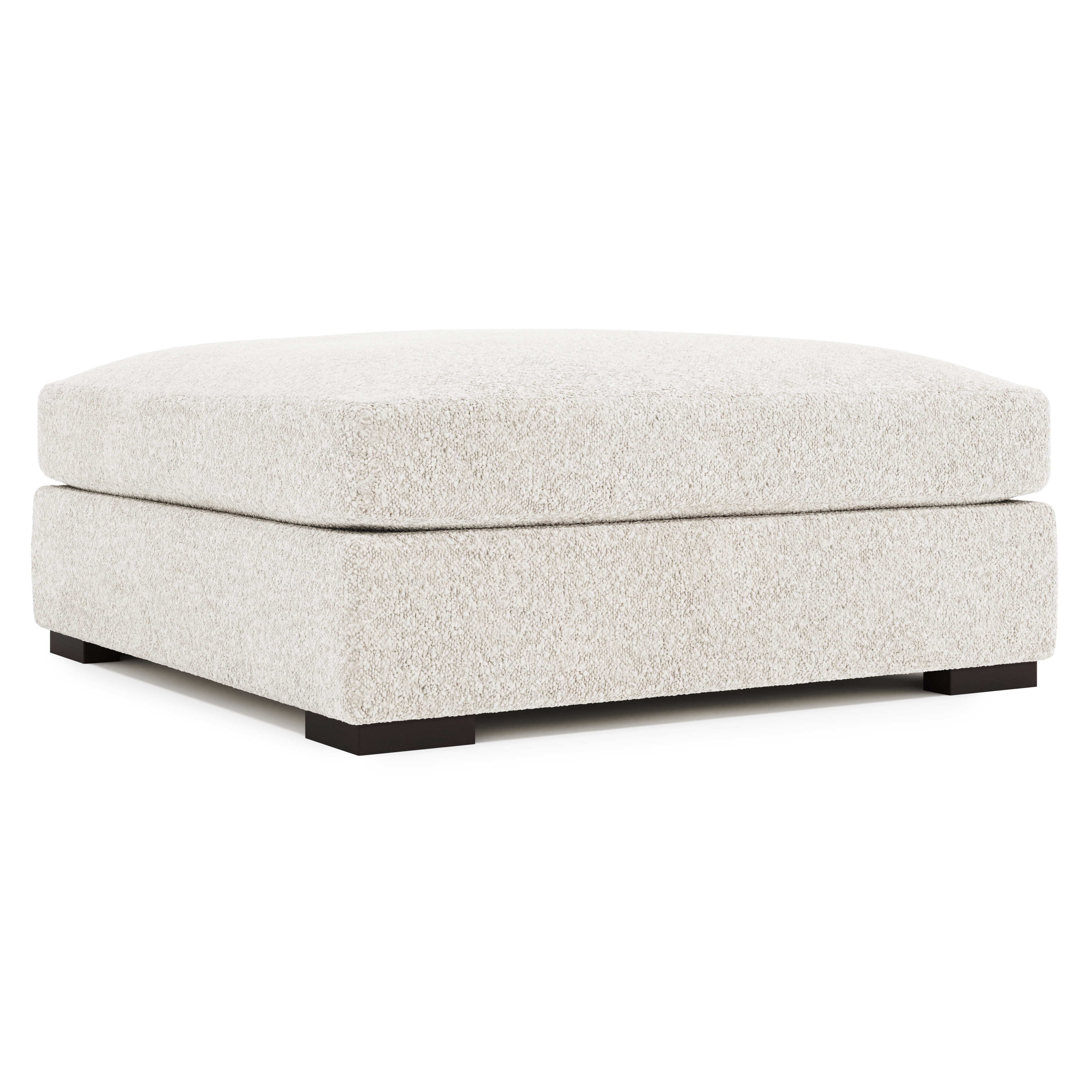 Bernhardt Interiors Nicolette Fabric Ottoman N1131